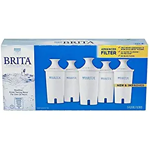 Brita 35516 OB03 Pitcher Replacement Cartridge (5-Pack)