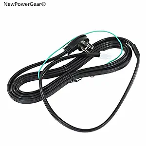 NewPowerGear Refrigerator Power Cord Replacement For Samsung RB195ABPN RB195ABWP RB195ACBP RB195ACPN RB195ACWP RB196ABBP