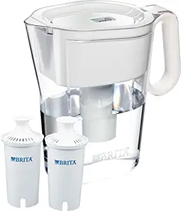 Brita Wave Filtered Pitcher, 10 cup, White