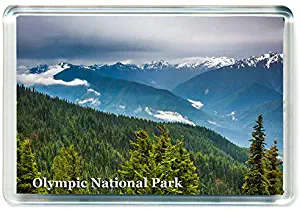 J453 Olympic National Park Jumbo Refrigerator Magnet US - American Travel Fridge Magnet USA