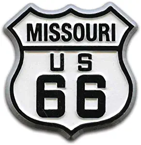 Route 66 Missouri Road Sign Fridge Magnet