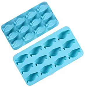 Penguins Ice Cube Chocolate Soap Tray Mold Silicone Party maker (Ships From USA) by BargainRollBack