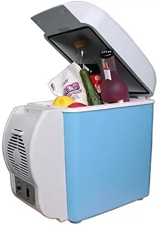 Mini Portable Car Refrigerator Freezer Multi-Function Auto Cooler Warmer Thermoelectric Electric Fridge Compressor R20 12V 7.5L