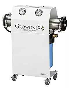 Growonix GX1000-KDF Reverse Osmosis System Ultra High Flow Rate Water Purification Filter for Hydroponics Gardening Growing Drinking H20 Coffee Point of use On Demand Purifier Most Efficient Eco