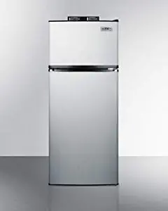 Summit BKRF1159SS 24 Inch Freestanding Top Freezer Refrigerator in Stainless Steel