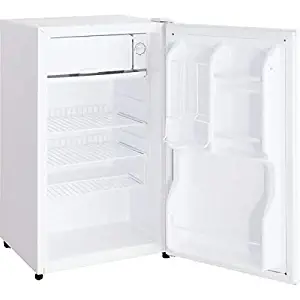 1 Pc, Seasons 32-1/2H X 18-1/2W X 19-11/32"D 3.3 Cubic Feet Refrigerator Energy Star, Manual Defrost, Adjustable Thermostat Control, Wire Shelves