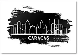 Caracas Venezuela City Skyline Classic Fridge Magnet