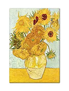 van Gogh Sunflowers Fridge Magnet