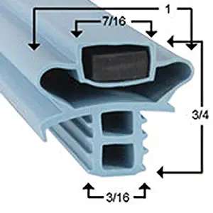 Delfield 1702476 Door Commercial Refrigeration Gasket – Made in the USA – Premium Quality – Easy to Install