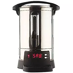 Pro Chef 65 Cup Insulated Hot Water Urn with Digital ShabbosStat Display, Stainless Steel (65 Cup Digital)