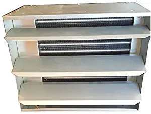 50,000 BTU Hot Water Hanging Heater / 50K BTU Garage Unit Heater - 2 SPEED W/REMOTE THERMOSTAT AND ON OFF ON SWITCH