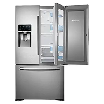 Samsung RF23HTEDBSR 23 Cu. Ft. Capacity ENERGY STAR French Door Refrigerator in Stainless Steel