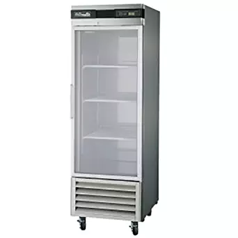 Blue Air BSR23G Glass Door Reach-In Refrigerator 1 Door Commercial True Cooler