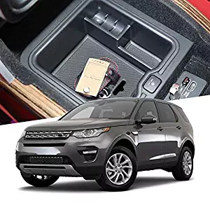 (Only Fit with Refrigerator) for Land Rover Range Rover Sport 2018 2019 Interior Front Center Console Armrest Organizer Tray Storage Box 1PCS