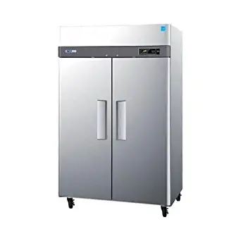 M3R472 47 cu. ft. Capacity M3 Series Refrigerator with 2 Solid Doors Digital Temperature Control System Hot Gas Condensate System Efficient Refrigeration System and Stainless Steel Cabinet Construction in Stainless Steel