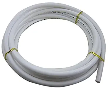 Malida 3/8 Inch Tube 5 Meters 16 feet white PE Tubing Hose Pipe for RO Water Reverse Osmosis