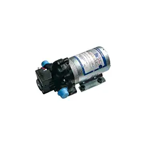 Pentair SHURflo 2088-443-144 Diaphragm Sprayer Pump 3.5 GPM Auto Demand with Back-Flow Preventive Valve and Self-Priming, 45-PSI, 12VDC, 1/2" MSPT-Male