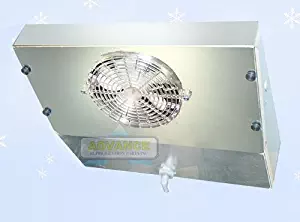 Thin Profile Reach-In Cooler Evaporator 1 Fan Blower 1,000 BTU 160CFM 110V