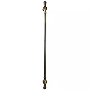 Allied Brass RW-3/18-PC Retro Wave Collection 18 Inch Refrigerator Pull 18" Polished Chrome