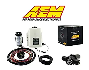 AEM Electronics COMBO Water/Methanol Injection Kit + Injection Filter+ X-Series AFR Wideband Gauge