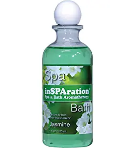 inSPAration Spa and Bath Aromatherapy 119X Spa Liquid, 9-Ounce, Jasmine