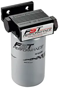 FST Performance RPM500 FloMax 500 Black Anodized -12 AN Port Fuel Filter/Water Separator System