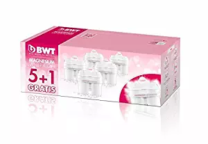 BWT Premium Mg Water Filter, Custom USA Formulation (5+1 Pack) Custom USA 60 Day Formulation