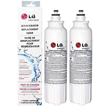 (2 Pack) ADQ73613401 - OEM Upgraded Replacement for LG Refrigerator Water Filter