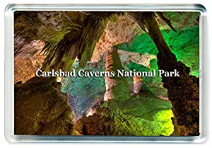 J478 Carlsbad Caverns National Park Jumbo Refrigerator Magnet US - American Travel Fridge Magnet USA