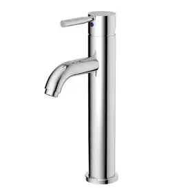 AquaSource Grabill Chrome 1-Handle Single Hole WaterSense Labeled Bathroom Sink Faucet (Drain Included)