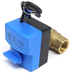 Valve | 3/4") AC220V 2 way 2 wires electric actuator brass ball valve,Cold&hot water vapor/heat gas brass motorized ball valve | by TOTAMEND