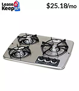 Atwood 56472 Stainless Drop - In 3 Burner