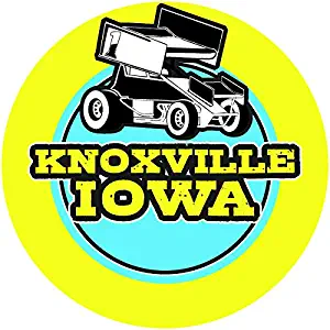 R and R Imports Knoxville Iowa 4 Inch Round Magnet