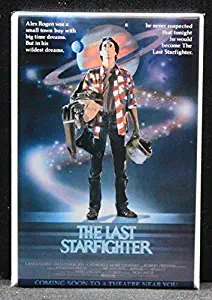 The Last Starfighter Movie Poster Refrigerator Magnet.