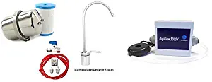 Multipure Aquaversa Model MP750 Drinking Water System With Below Sink Kit, Stainless Steel Faucet, and Capacity Monitor