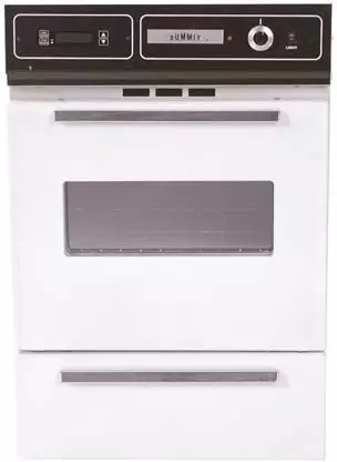 Summit WTM7212KW Kitchen Cooking Range, White