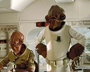 Star Wars Authentics: Erik Bauersfield as Admiral Ackbar in 'Star Wars: The Empire Strikes Back' 8x10 Official Photo