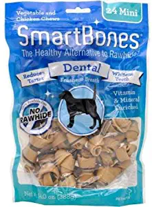 SmartBones Mini Dental Chews (24 Pack)