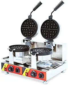 YRRC Stainless Steel Biscuit Cookie Cracker Maker/Double-Headed Oven Commercial Electric Machine Muffin Snack Equipment