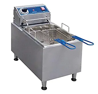 Globe PF16E 16-Pound Electric Countertop Fryer, NSF