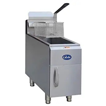 Globe GF15G 15-Pound Natural Gas Countertop Fryer