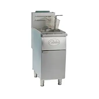 Globe GFF35G 35-Pound Natural Gas Floor Fryer