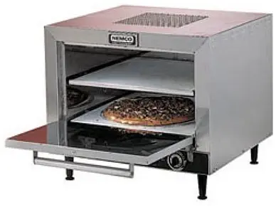 Nemco (6205-240) 25" Countertop Pizza Oven w/ Square Stone Decks