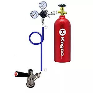 Kegco Direct Draw Kit for Commercial Kegerators and Jockey Boxes with 5 lb. CO2 Tank