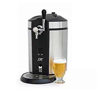 SPT BD-0538 Mini Kegerator & Dispenser, Stainless Steel