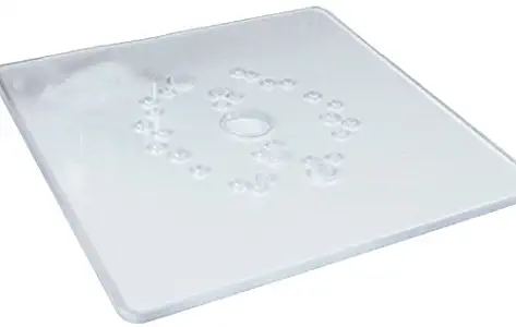 Universal 12" x 12" Base Plate, Pre-Drilled To Fit Most Full-Size Routers