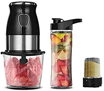 500w Portable Personal Blender Mixer Food Processor With Chopper Bowl 600ml Juicer Bottle Meat Grinder Baby Food Maker Free Shipping