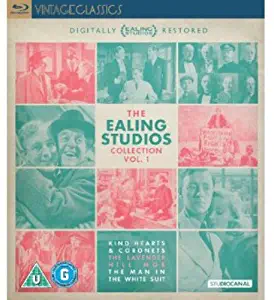 The Ealing Studios Collection Volume 1 (Kind Hearts and Coronets / The Lavender Hill Mob / The Man in the White Suit) [Blu-ray Region B Import - UK]