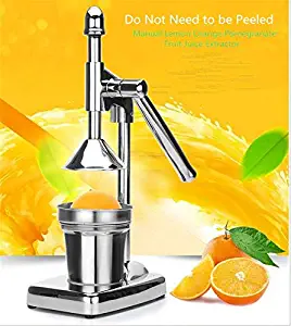 Stainless Steel Manual Lemon Orange Pomegranate Fruit Juice Extractor Hand Press Citrus Squeezer Fruit Juicer