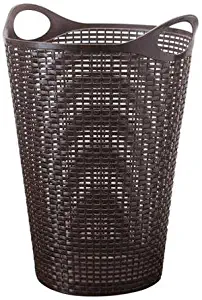 Mainstays 2 BU Wicker Flex Hamper, Brown by Mainstays